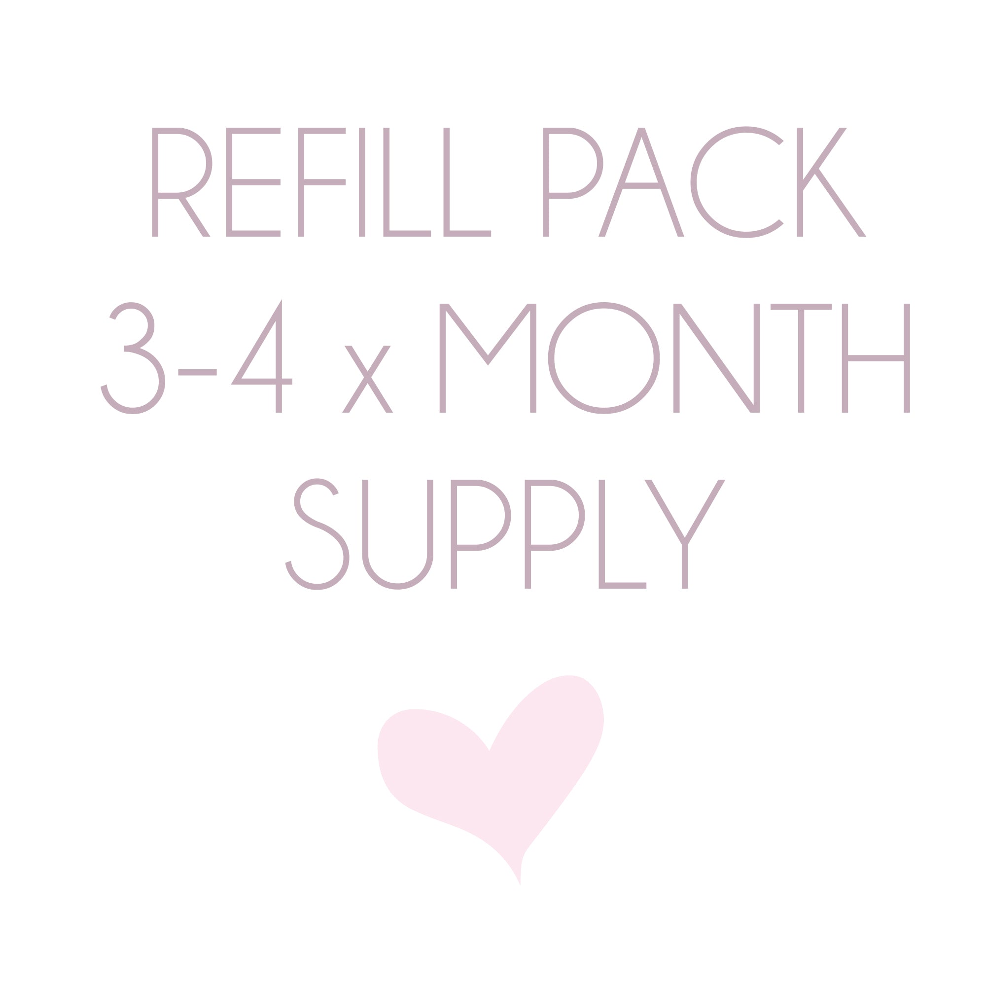Face Blossom® - 3 to 4 Month REFILL Pack - My Beauty Luv