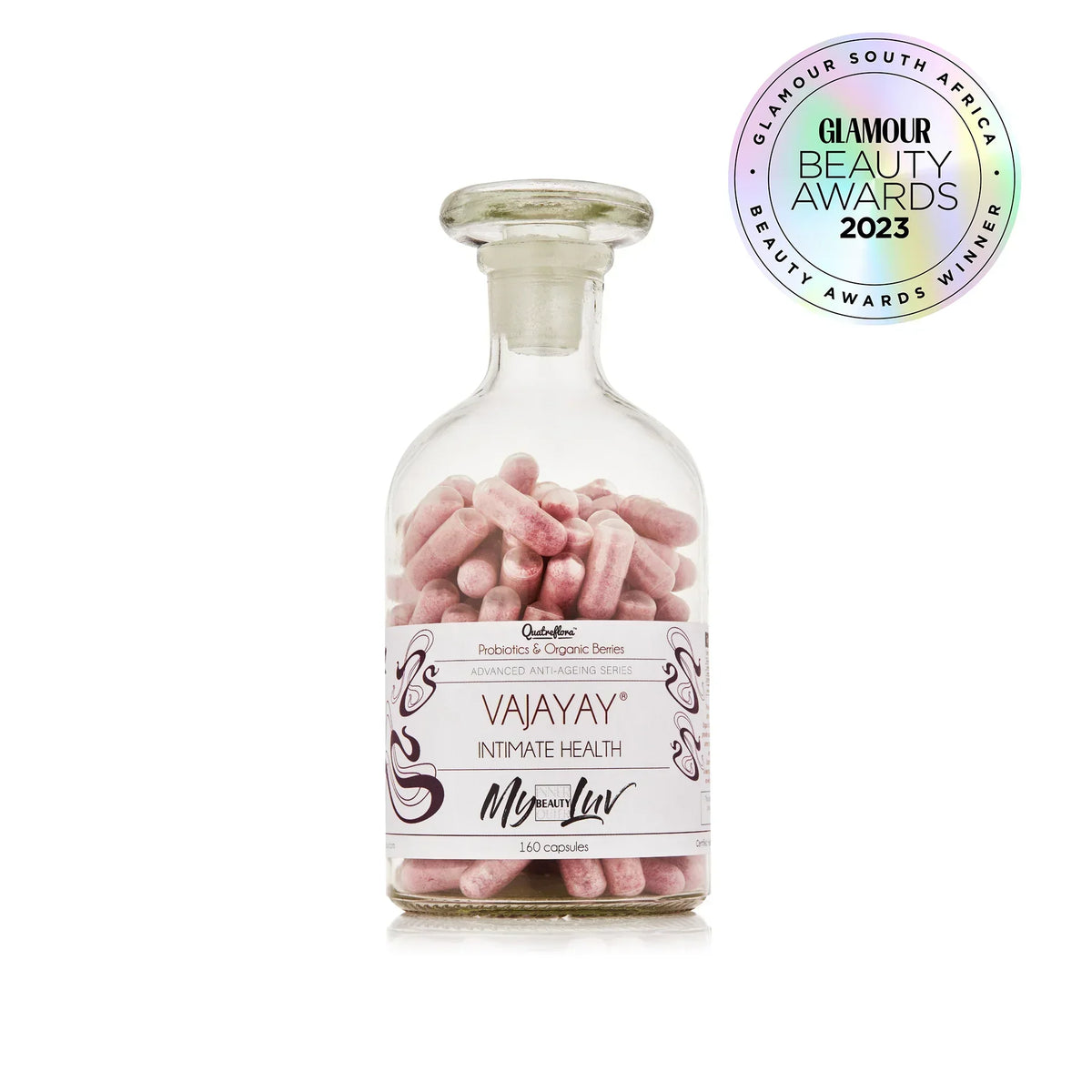 My Beauty Luv Vajayay supplement bottle