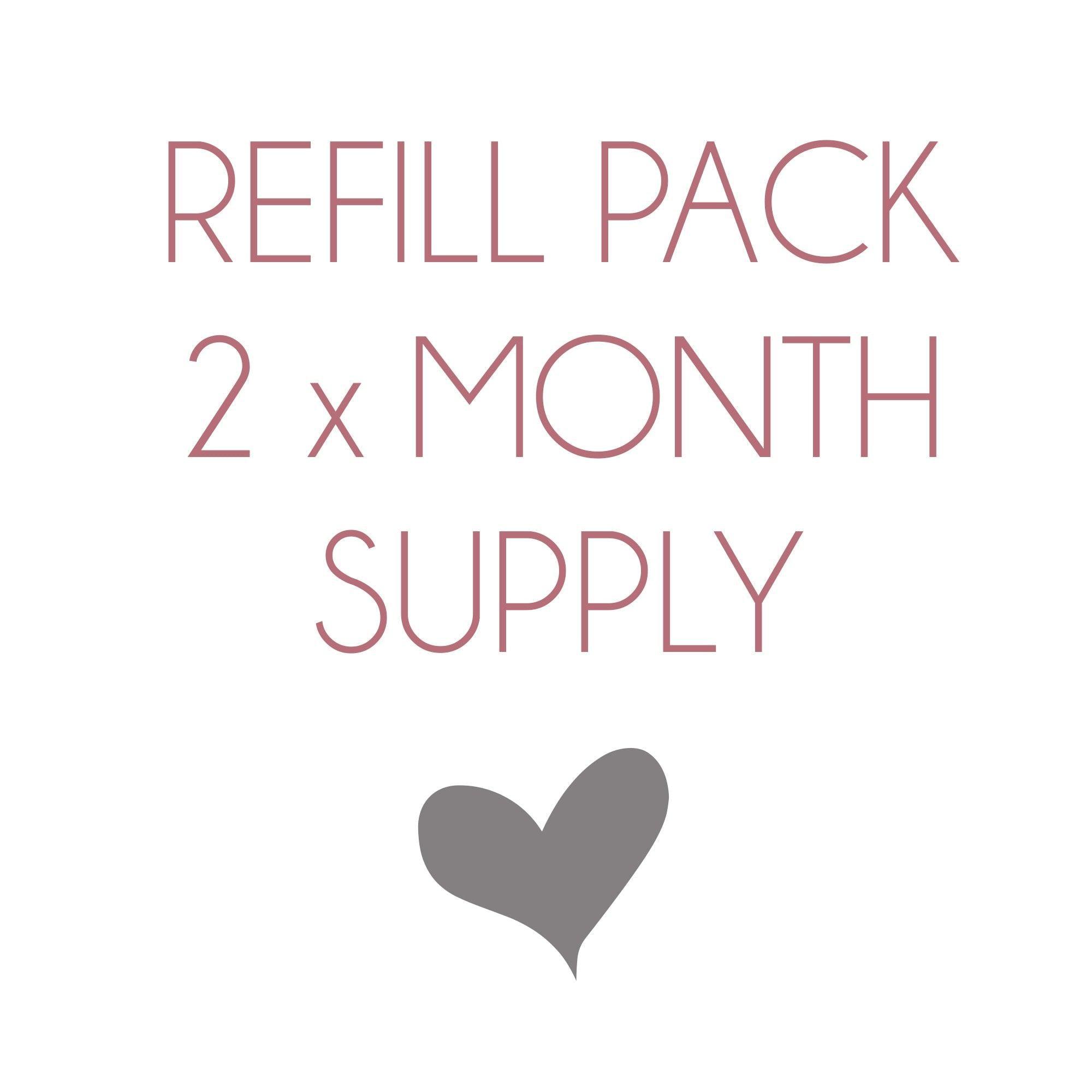 Hydrolysed Gelatin Collagen Booster - 2 Month REFILL Pack - My Beauty Luv